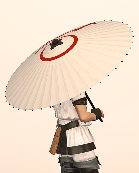 Red Moon Parasol Icon