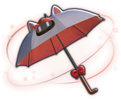 Felicitous Furball Umbrella Image