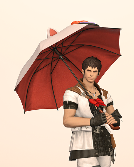 Felicitous Furball Umbrella Pose image