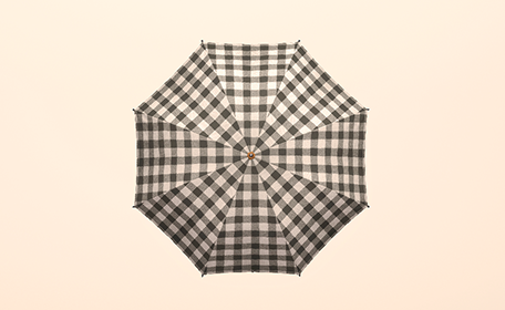 Classy Checkered Parasol Top Image