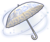 Blue Blossom Parasol Image