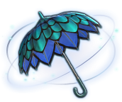 Blue Pixie Parasol Image