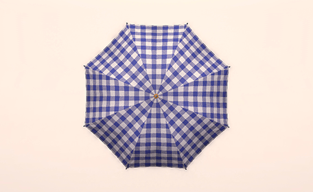 Calming Checkered Parasol Top Image