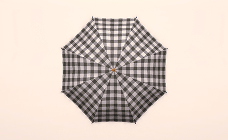 Classy Checkered Parasol Top Image