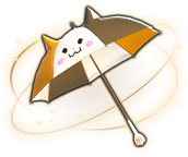 Fat Cat Parasol Image