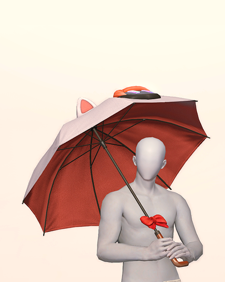 Felicitous Furball Umbrella Pose image