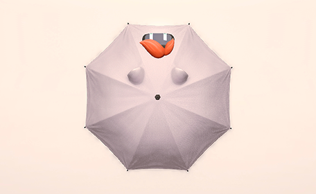 Felicitous Furball Umbrella Top Image