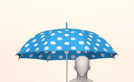 Pleasant Dot Parasol Front Image