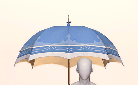 Sky Blue Parasol Front Image