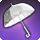 White Embroidered Parasol