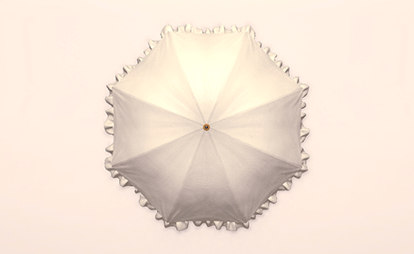 White Lace Parasol Top Image